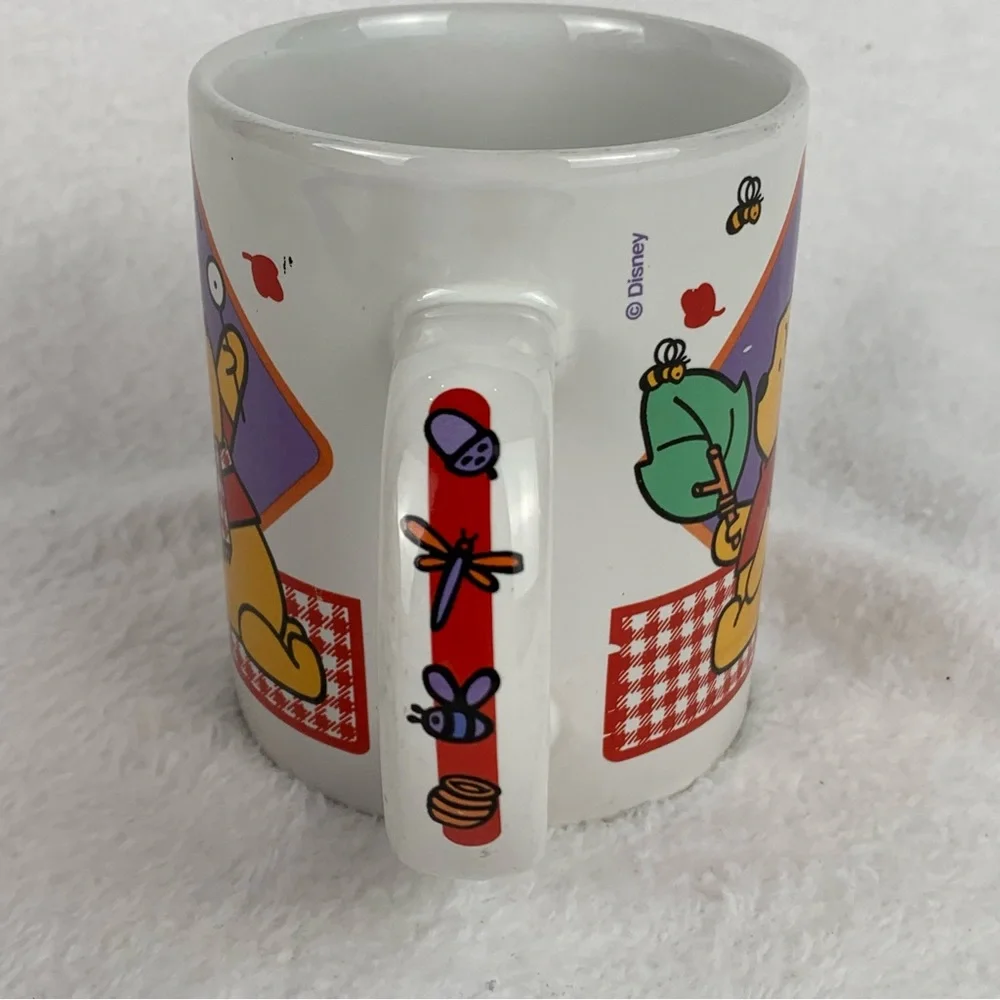 Vintage Disney Winnie The Pooh Mug Cup Ceramic “Just Pooh” Coffee‎ Tea Cup